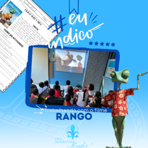 TRABALHANDO COM O FILME RANGO!