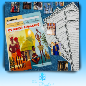 🌍 DESCOBRINDO MAIS SOBRE OS POVOS AFRICANOS - MEU CADERNO DE DADOS! 📚✨