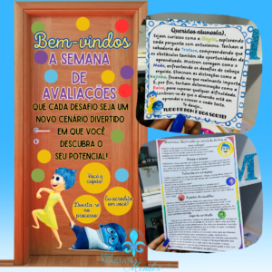 Acolhida especial para avaliações - Tema Divertidamente