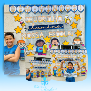 Retorno Escolar - 💡 CRIANÇA, SEU BRILHO ILUMINA A NOSSA ESCOLA!