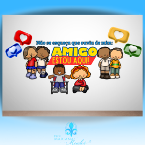 FALANDO SOBRE AMIZADE - KIT DIA DO AMIGO