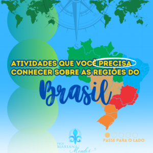 Geografia - ATIVIDADES PARA TRABALHAR AS REGIÕES DO BRASIL