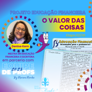 ETAPA 02/08 - PROJETO DE EDUCAÇÃO FINANCEIRA Valor ou preço?