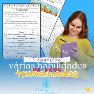 Língua Portuguesa - ATIVIDADES TRABALHANDO COM CONJUNÇÃO