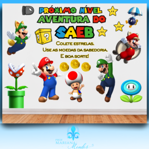 Kit Incentivo SAEB - Super Mario