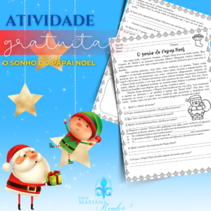 ⭐ INTERPRETANDO O TEXTO - O SONHO DO PAPAI NOEL  🌲
