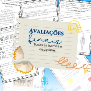 AVALIAÇÕES FINAIS 5º ANO