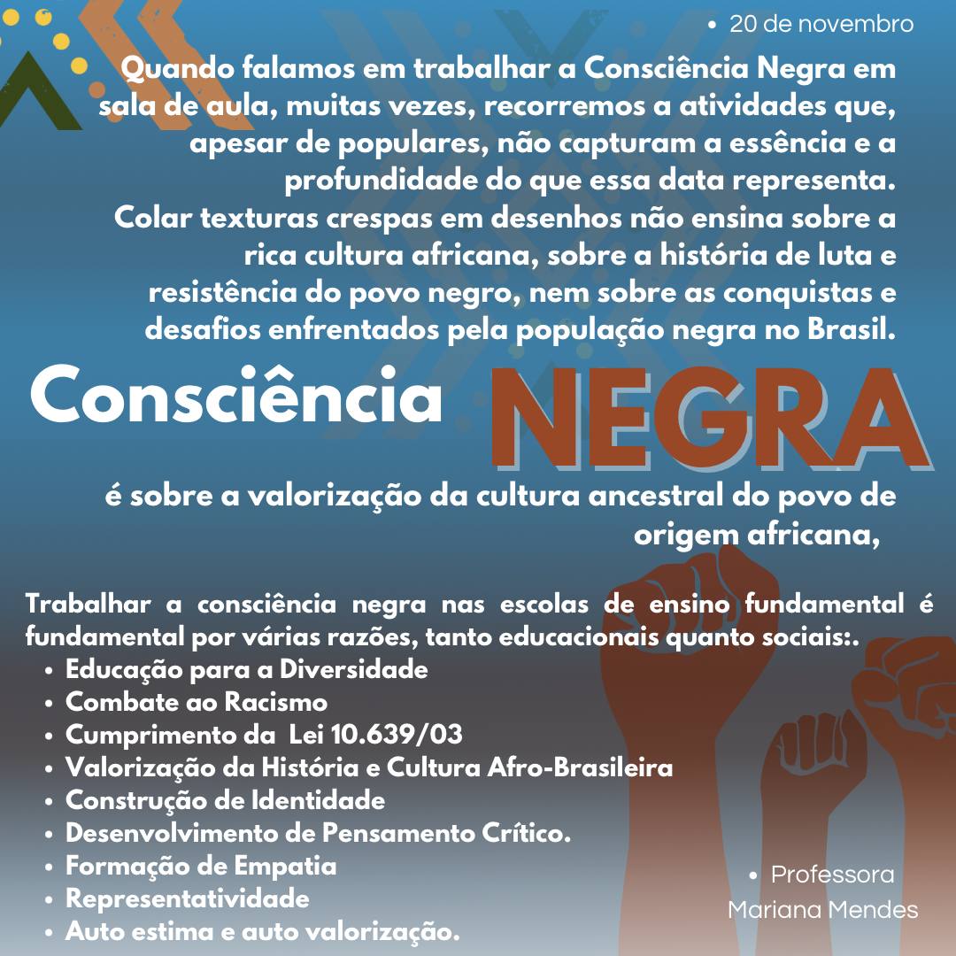 O QUE TRABALHAR NA CONSCIÊNCIA NEGRA?