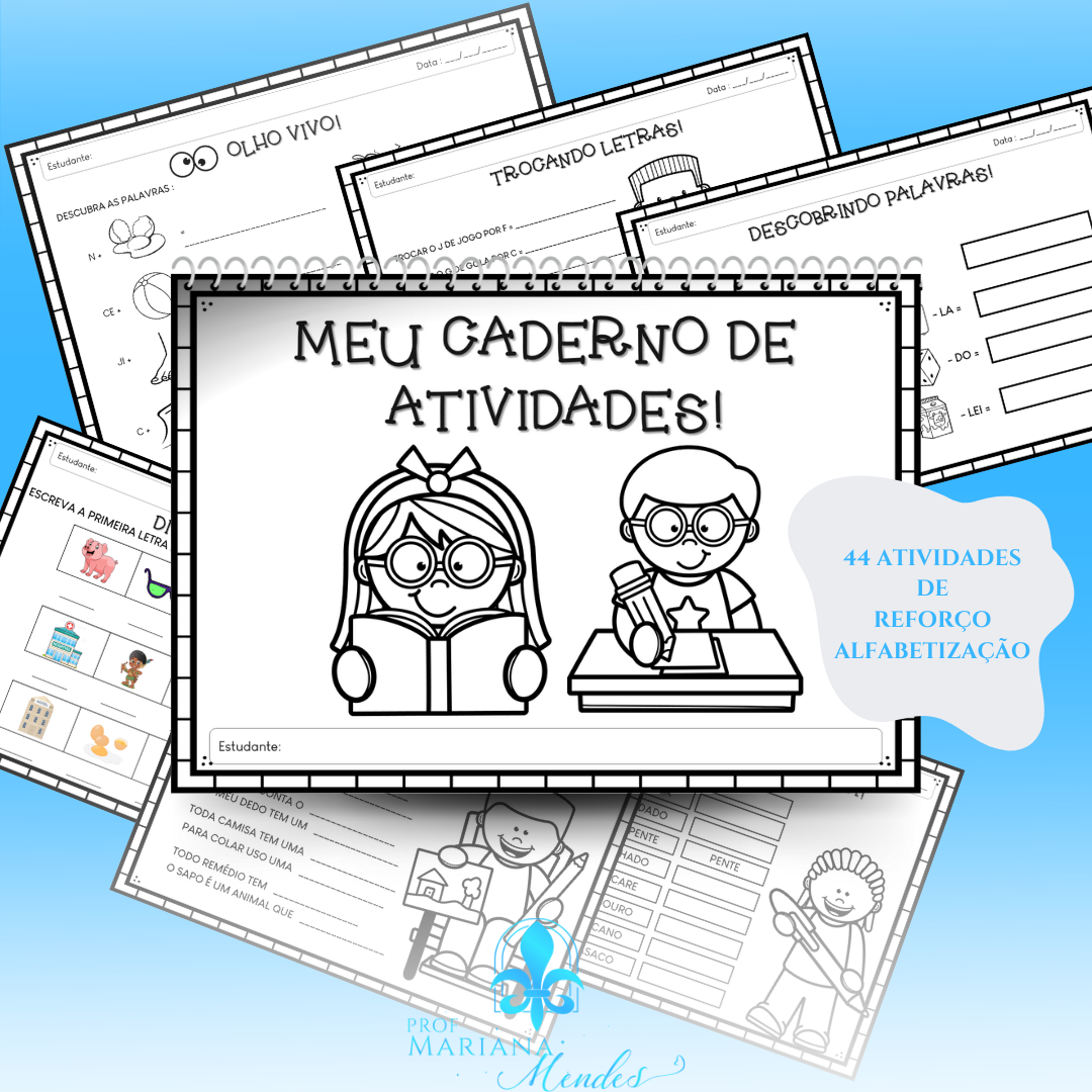 Caderno de Reforço - Alfabetização