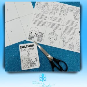 🌿🎨 Descubra a Riqueza da Cultura Indígena! 🎨🌿 Livro Zine interativo