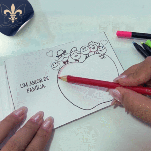 Dia das Mães | Família – Livro Interativo para ler e colorir: Um amor de família de Ziraldo.