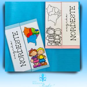Geografia Lapbooks - Regiões do Brasil