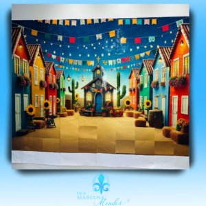 Cenário Junino - Vila do Interior