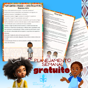 Planejamento Semanal Consciência Negra