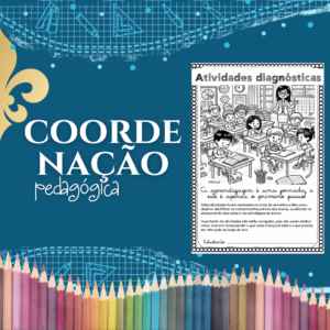 Coordenação Pedagógica - Capinha para separar as atividades diagnósticas