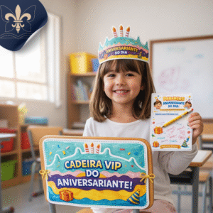 Kit Aniversariante do Dia – Celebração Afetiva em Sala de Aula