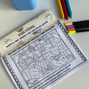 Bobbie Godds: Boas Férias livrinho de colorir