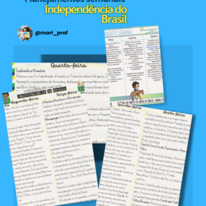 Independência do Brasil - Planejamentos Semana da Pátria