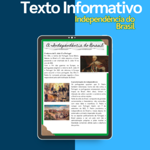 Independência do Brasil - Texto Informativo (cartaz)