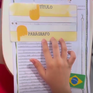 Independência do Brasil - Atividade Interativa de produção textual Hasteamento da bandeira