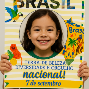 Independência do Brasil - Moldura de fotos