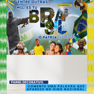 Independência do Brasil - Painel decorativo