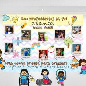 Painel Escolar  – Seu professor também já foi criança