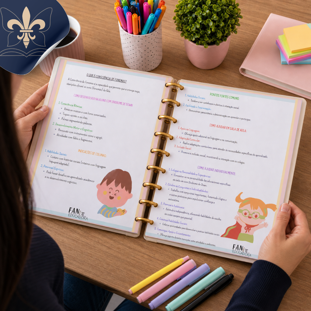 Guia Prático de Inclusão na Educação Infantil (TEA, TDAH, TOD, Dislexia e mais) Parceria com Fani Educadora