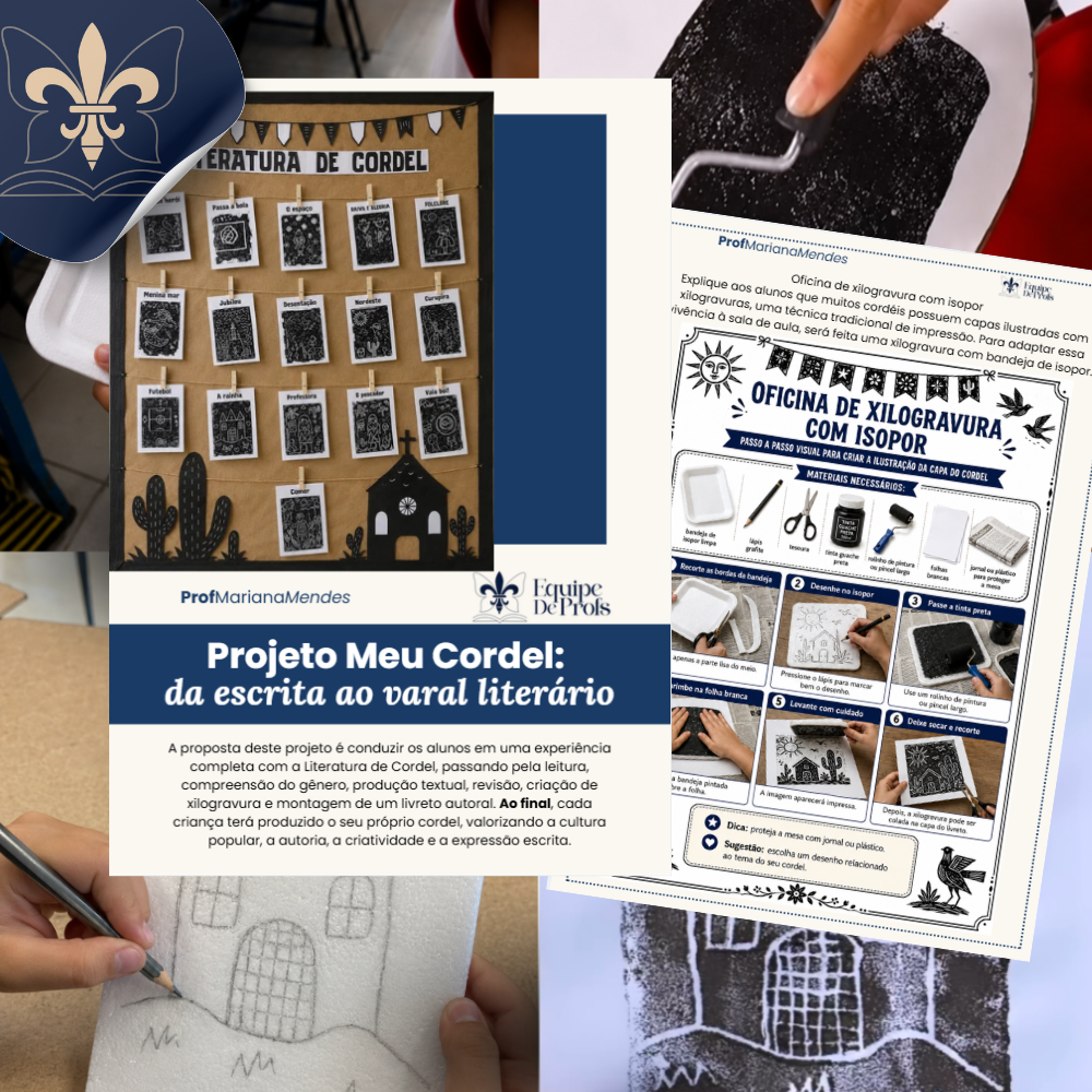 Projeto Meu Cordel: Da escrita ao varal literário!