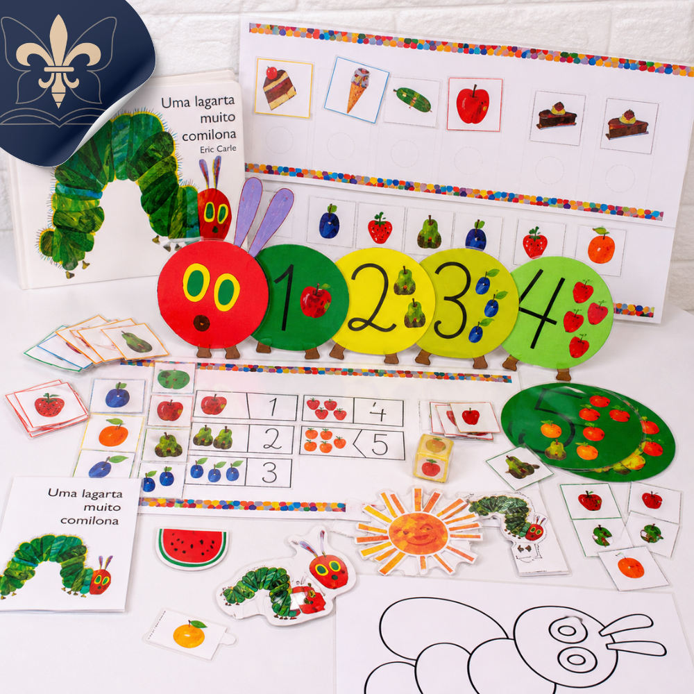 Sequência Didática Completa – Uma Lagarta Muito Comilona (Educação Infantil)