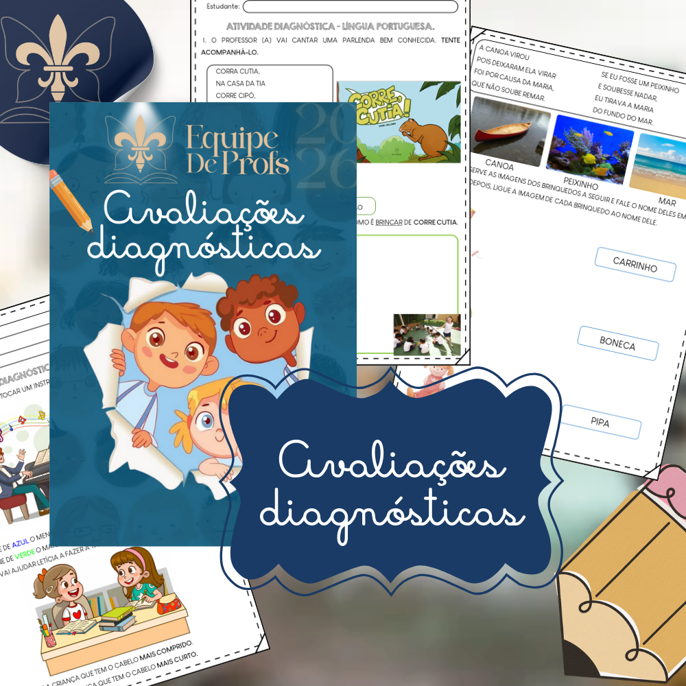 Avaliação Diagnóstica – 5º Ano (Língua Portuguesa + Matemática)