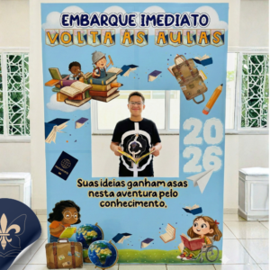 Painel Vazado Volta às Aulas 2026 – “Embarque Imediato”