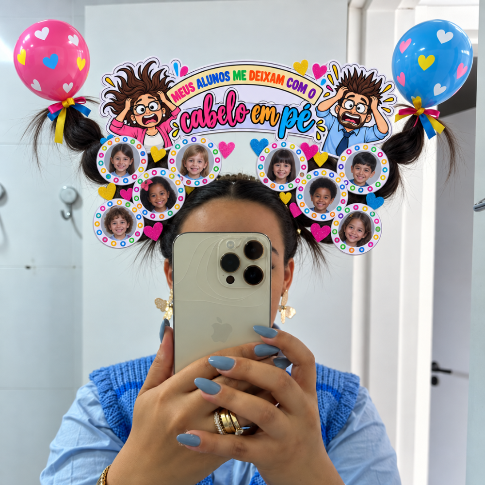 Cabelo Maluco para Professores - "Meus alunos me deixam com o cabelo em pé"