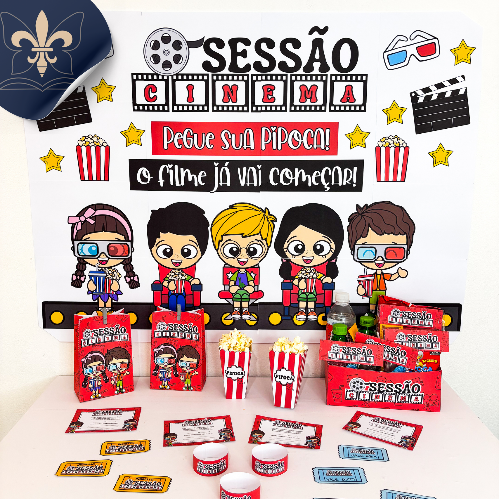 Dia das Crianças - Material Completo "Sessão Cinema"